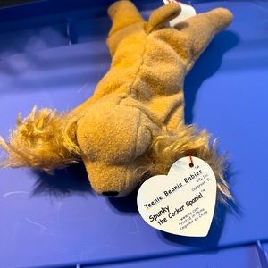1999 Ty Beanie Baby Spunky the cocker spaniel